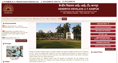 Desktop Screenshot of kviitkanpur.org